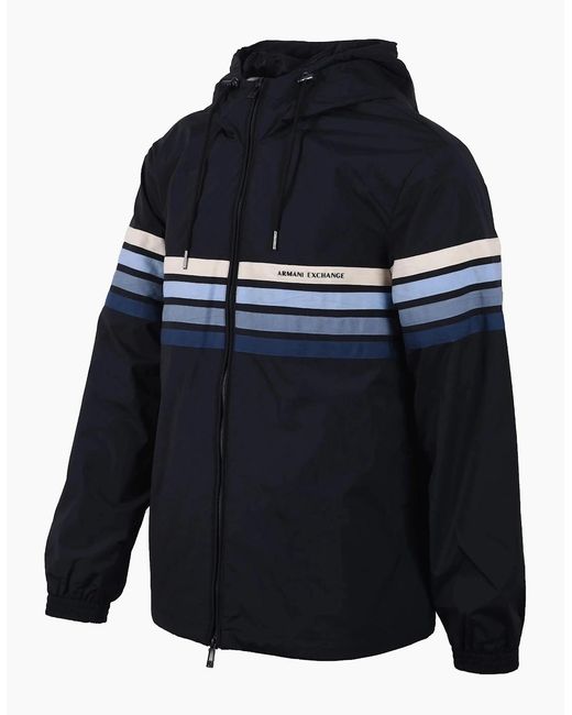 ARMANI EXCHANGE Blue Armarni Exchange Jacket Deep for men