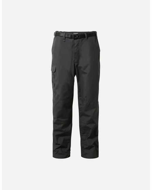 Craghoppers Black Kiwi Classic Trousers for men