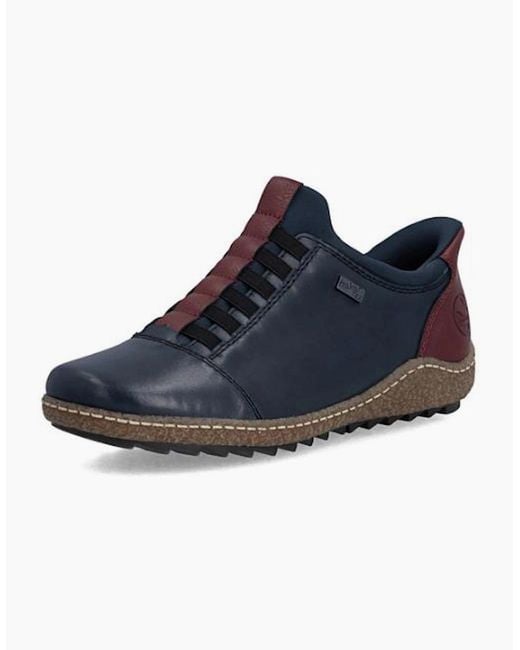 Rieker Blue Shoe L7562-14