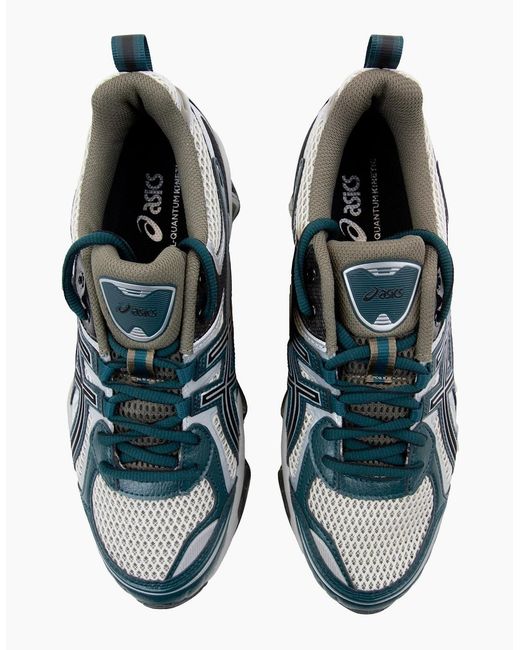 Asics Multicolor Gel-Quantum Kinetic Oatmeal/Dark Taupe for men