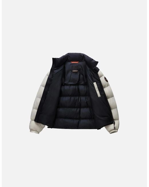 Napapijri Black Molveno Stand Puffer Jacket Will for men