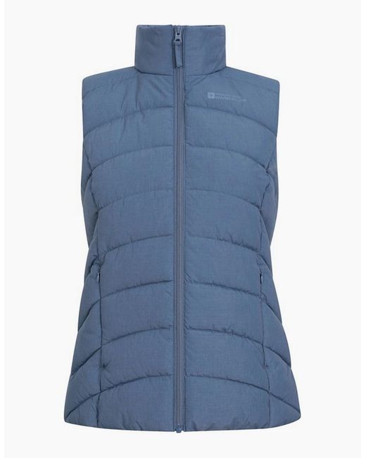 Mountain Warehouse Blue Ladies Opal Padded Gilet