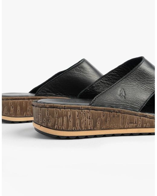 Hush Puppies Brown Elissa Toepost Sandals