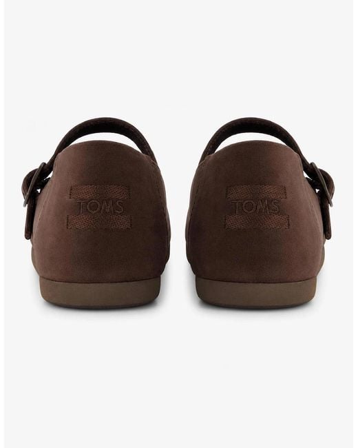 TOMS Brown Alpargata Mary Jane Mary Jane Dark