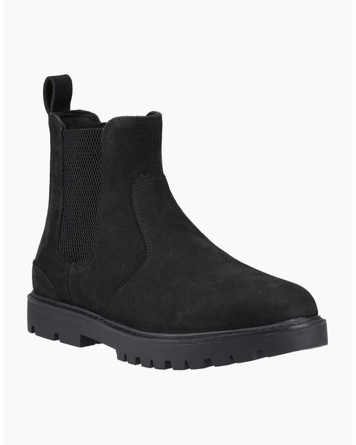 TOMS Black Griffin Chelsea Boots for men