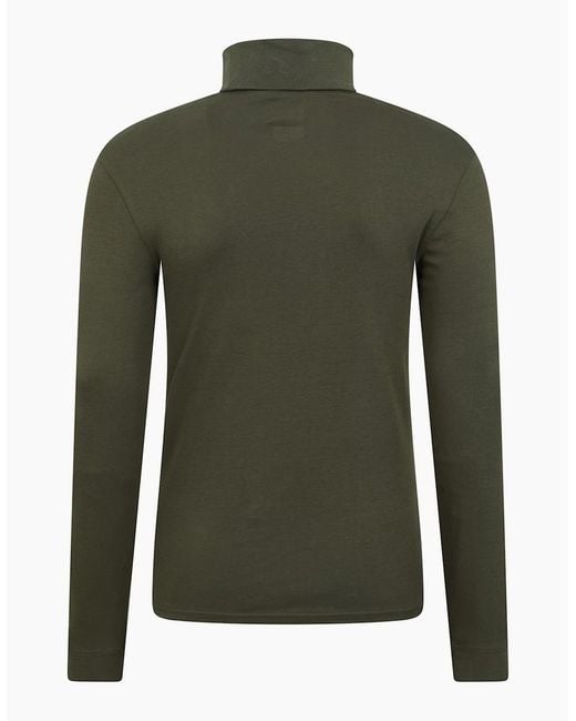 Mountain Warehouse Green Meribel Cotton Thermal Top for men