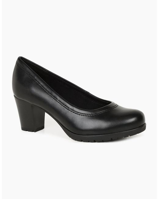 Softline Black Lyric Ii Court Shoes