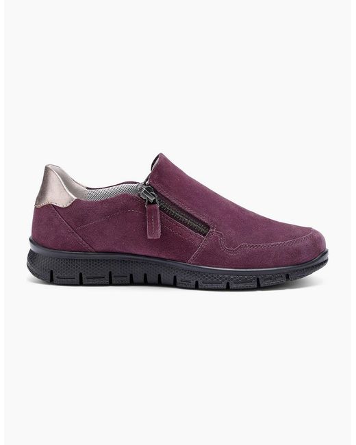 Hotter Purple Skyla Trainers