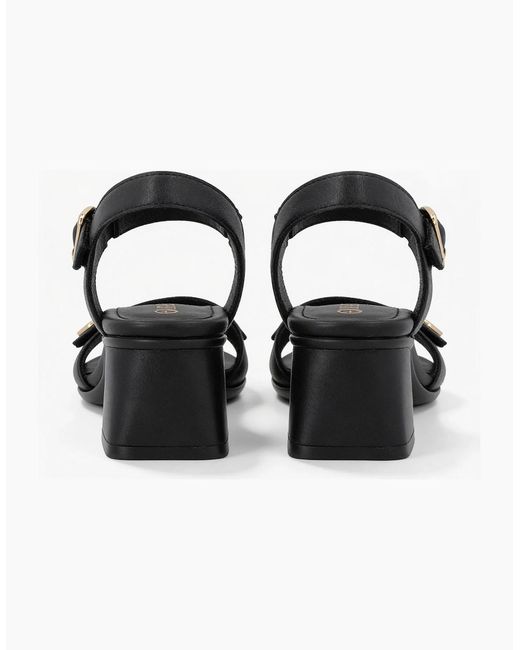 Remonte Black D1K54 Ankle Strap Sandals