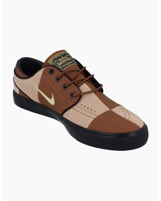 Nike Brown Zoom Janoski Og+ Prm Trainers Hq1629 200 for men