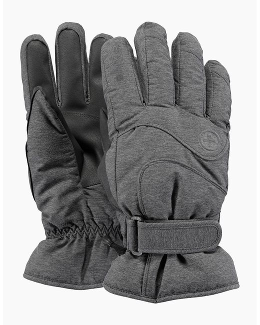 Barts Gray Basic Warm Waterproof Skiing Gloves for men