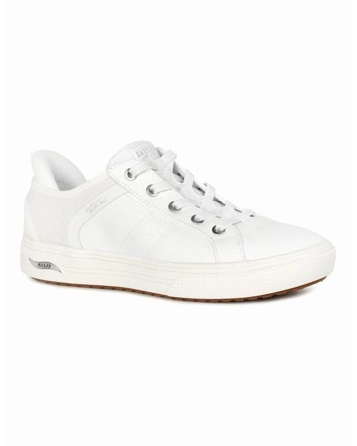 Skechers White Slip