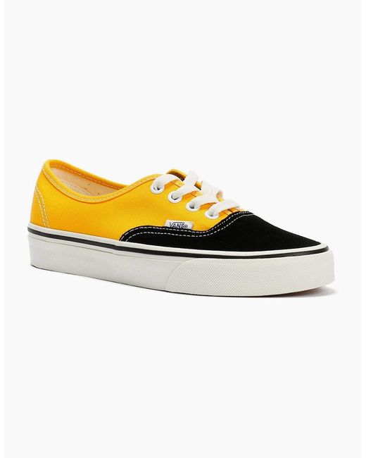 Vans Yellow Authentic Primary Multi/ Trainers