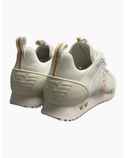 EA7 White Laces Trainer