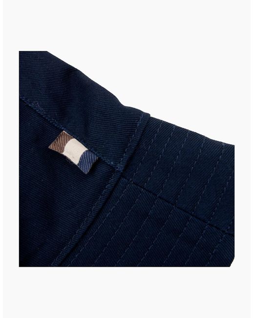 Aquascutum Natural Macro Iconic Reversible Bucket Hat 30 for men