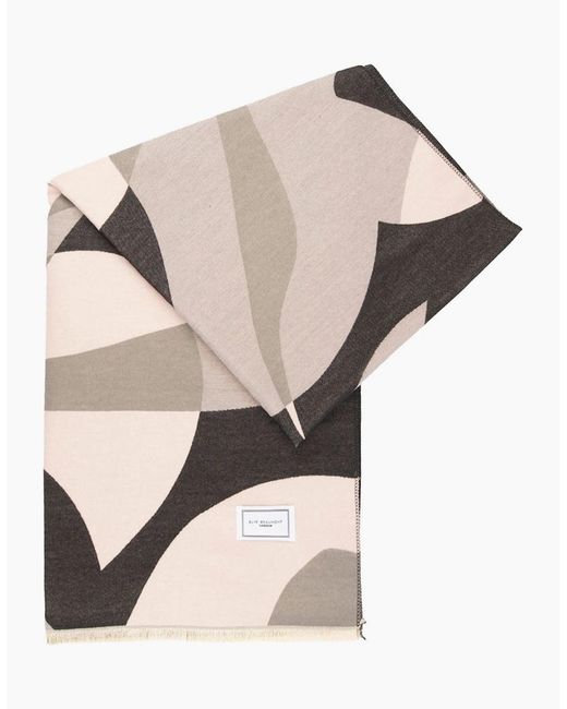 Elie Beaumont Gray Scarf