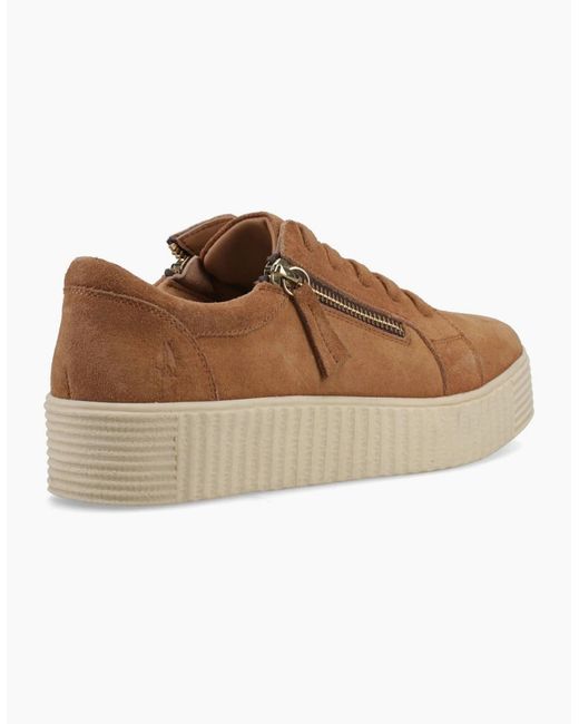 Hush Puppies Brown Tara Trainers