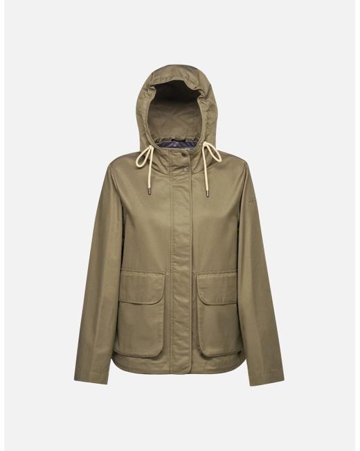 Geox Green W Ilde Parka Coat