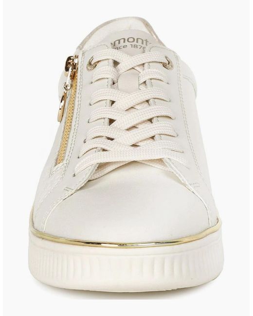 Remonte White Patter Trainers