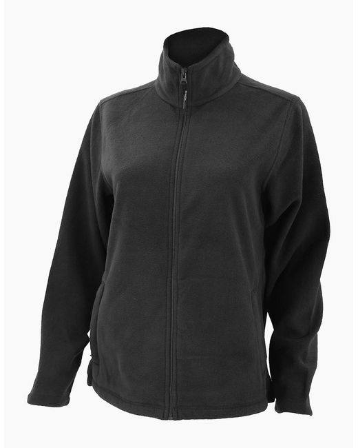 Regatta Black Professional /Ladies Microfleece Full Zip Jacket