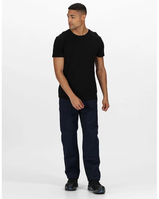 Regatta Blue Professional Waterproof Trousers for men