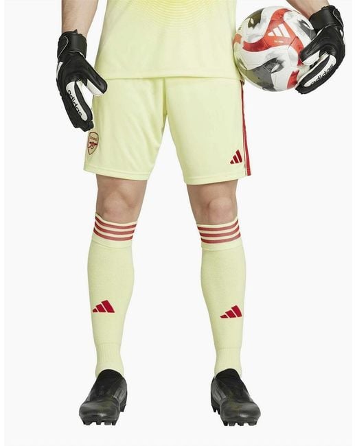 Adidas Yellow Afc H Gk Sho for men
