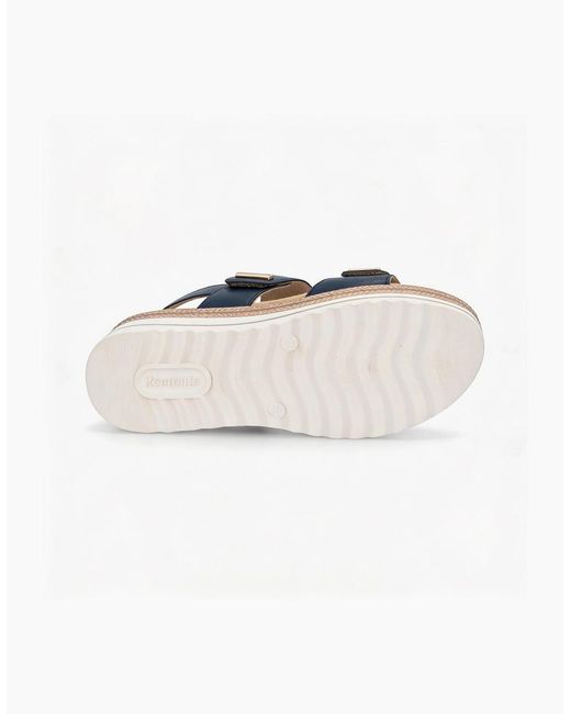 Remonte Blue D0Q59 Ankle Strap Sandals
