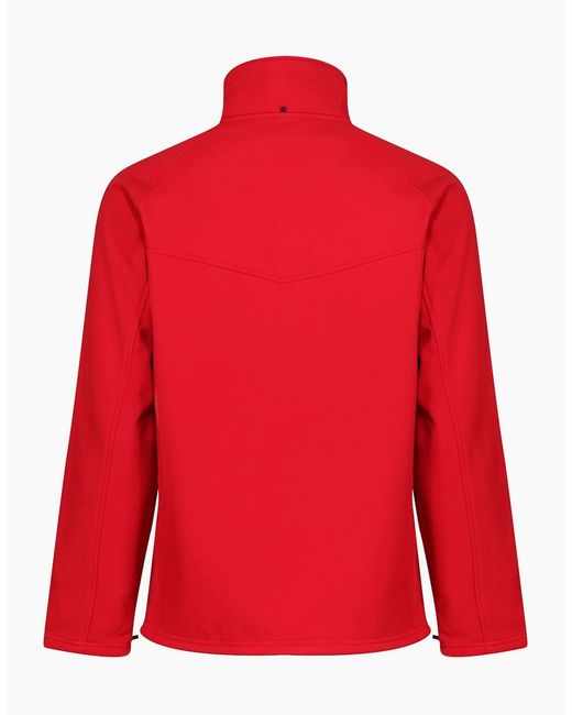 Regatta Red Uproar Lightweight Wind Resistant Softshell Jacket for men