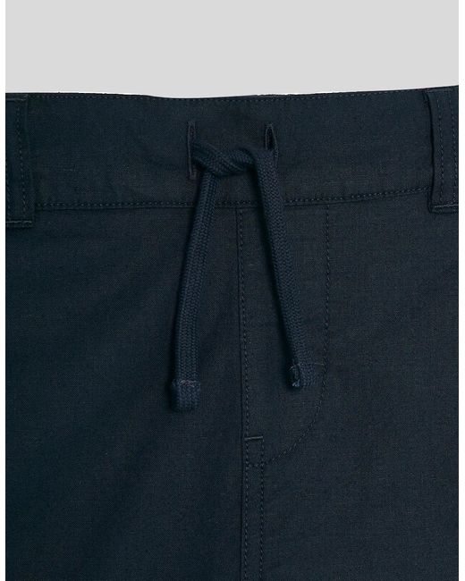 Lyle & Scott Blue Linen Trousers for men