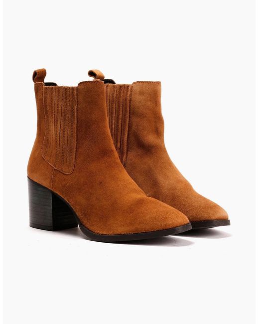 Osprey Brown London The Naples Suede Tan Boots