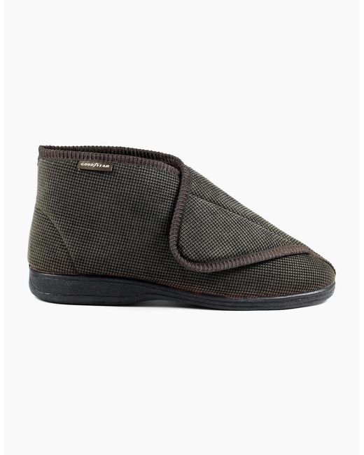 Goodyear Black Drake Slippers for men