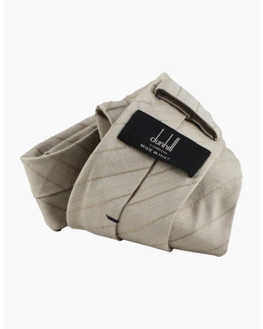 Dunhill Gray Tie for men