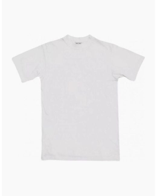 Hom White Harro Mercerised Cotton Crew-Neck T-Shirt for men