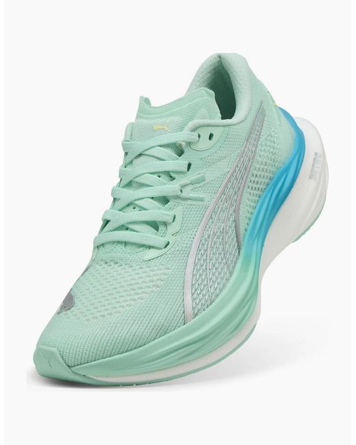 PUMA Green Nitro 3 Fade Road Running Shoes
