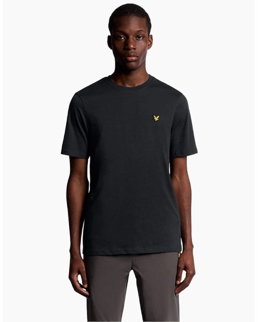 Lyle & Scott Black Lyle & Scott Core T-Shirt for men