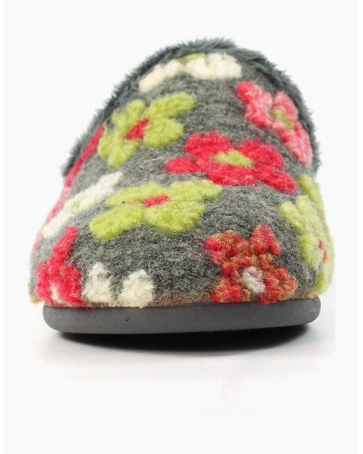 Lunar Multicolor Dolly Slippers