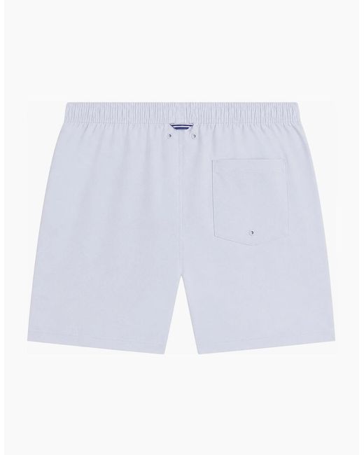 Fred Perry White Swim Shorts Dusky for men