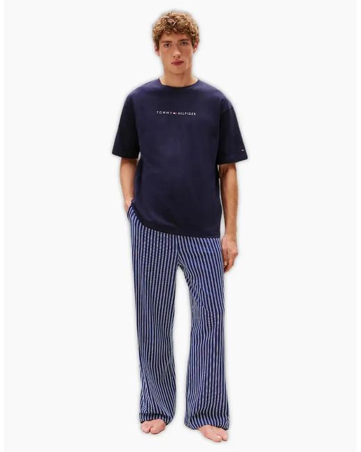 Tommy Hilfiger Blue Th Original T-Shirt, Desert Sky for men