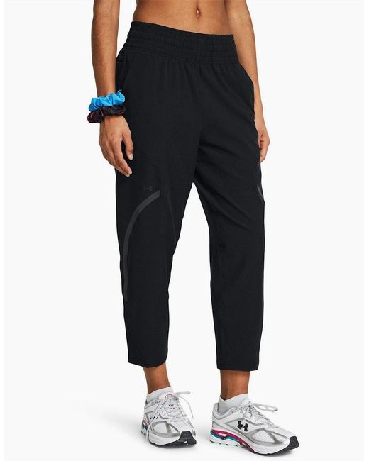Under Armour Black Armour Ankle Pant Tracksuit Bottom