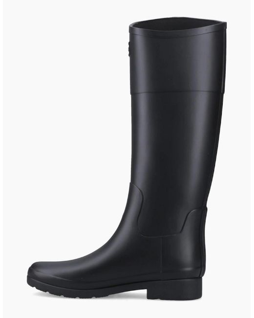 Hunter Black Refined Riding Boots