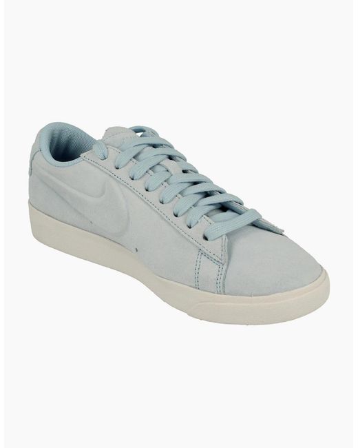 Nike Blazer Blue Nike Blazer Low Sd Trainers Aa3962 402