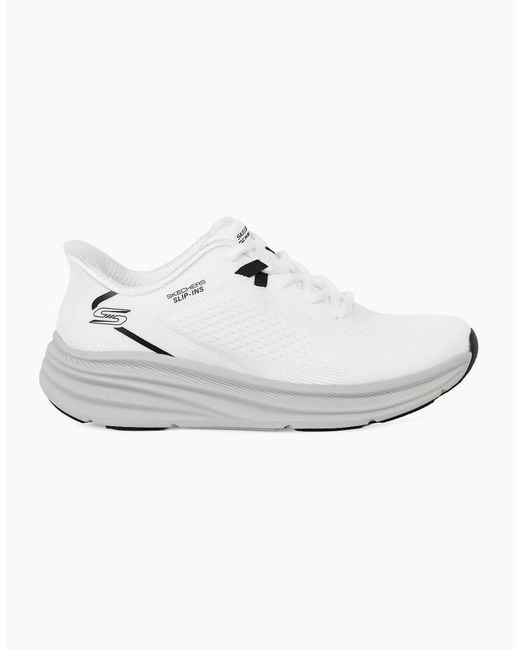 Skechers White Slip