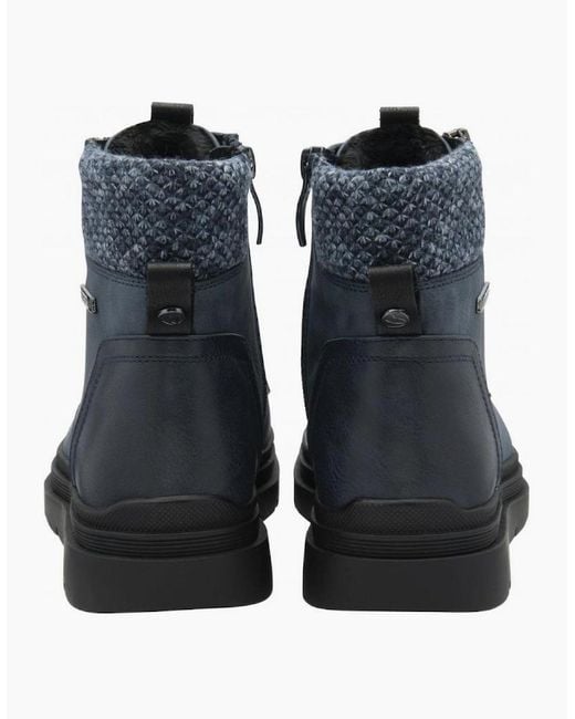 Lotus Black Saundra Boot