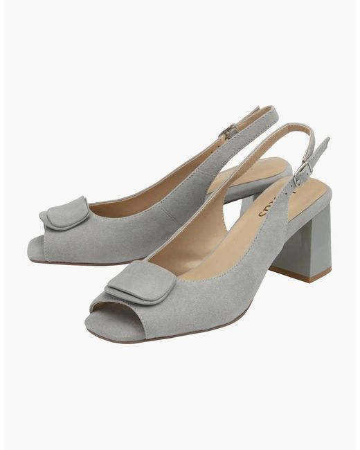 Lotus Metallic Josefa Heeled Sandals