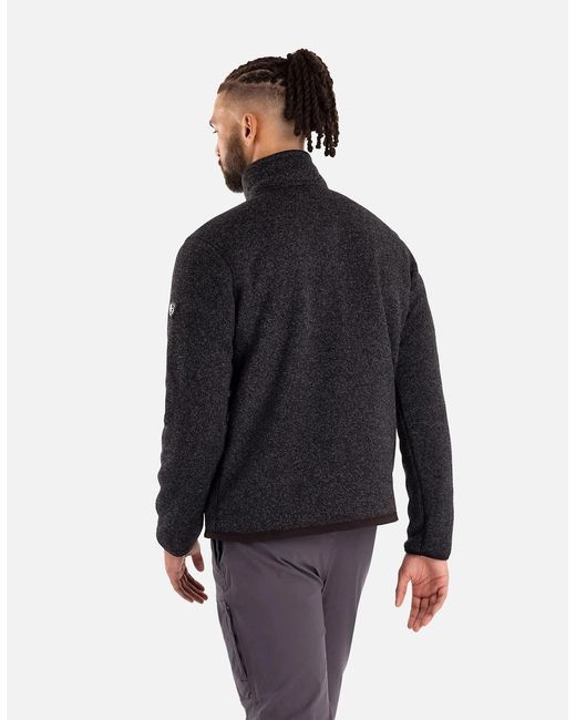 Trespass Black Bramall Fleece Jacket for men