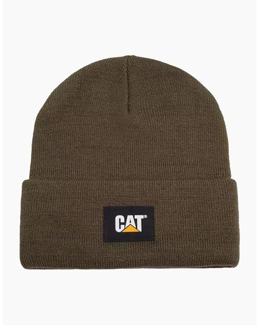 Caterpillar Green Label Cuffed Beanie
