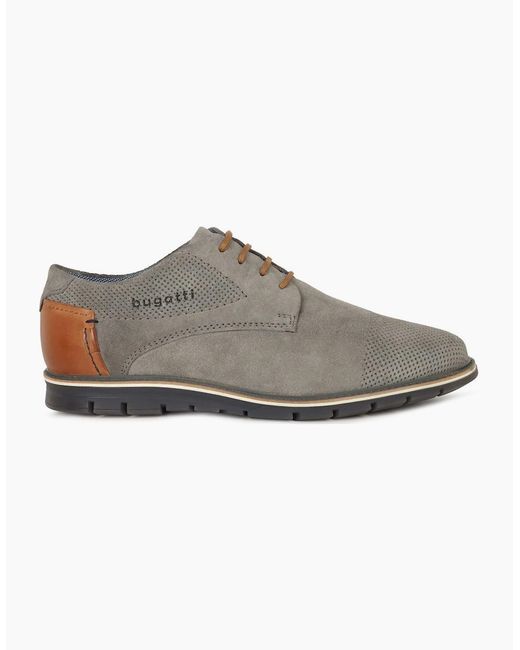 Bugatti Gray Story Trainers for men