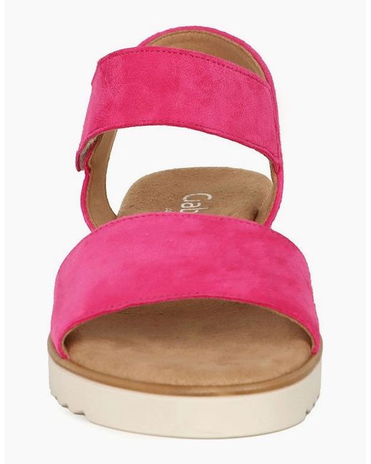 Gabor Pink Raynor Sandals