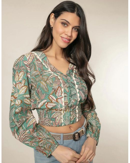 Nooki Design Green Lesanne Top