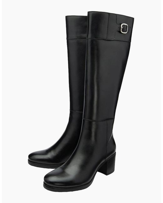 Ravel Black Torrance Knee High Boots